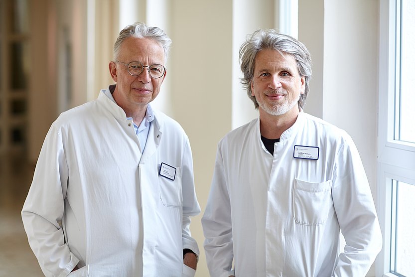 Prof. Dr. Erich Stoelben und Dr. Alexander Prickartz, Chefärzte Thoraxklinik Köln